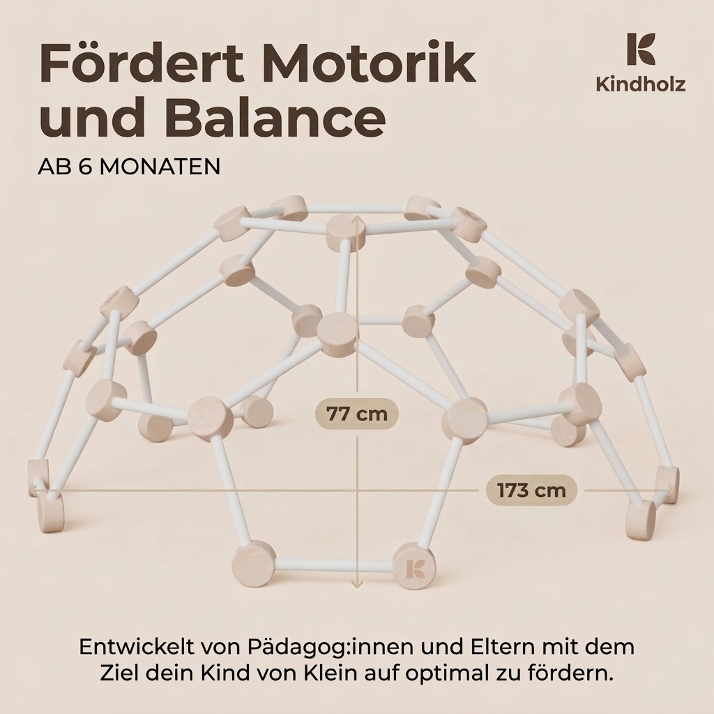 Kletterdom MAXI weiß