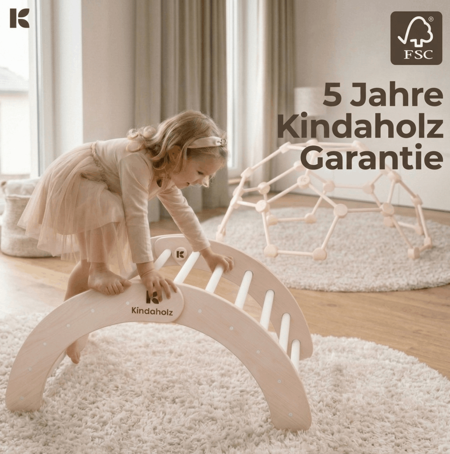 Kletterdom MAXI weiß