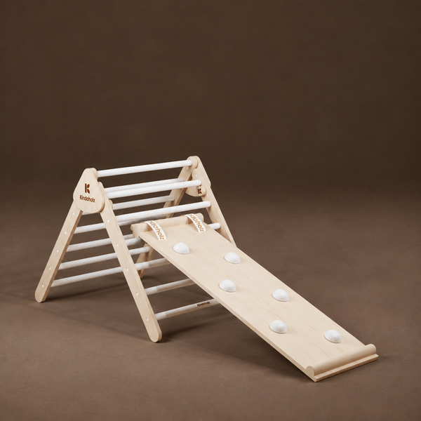 Kletterdreieck + Rutsche